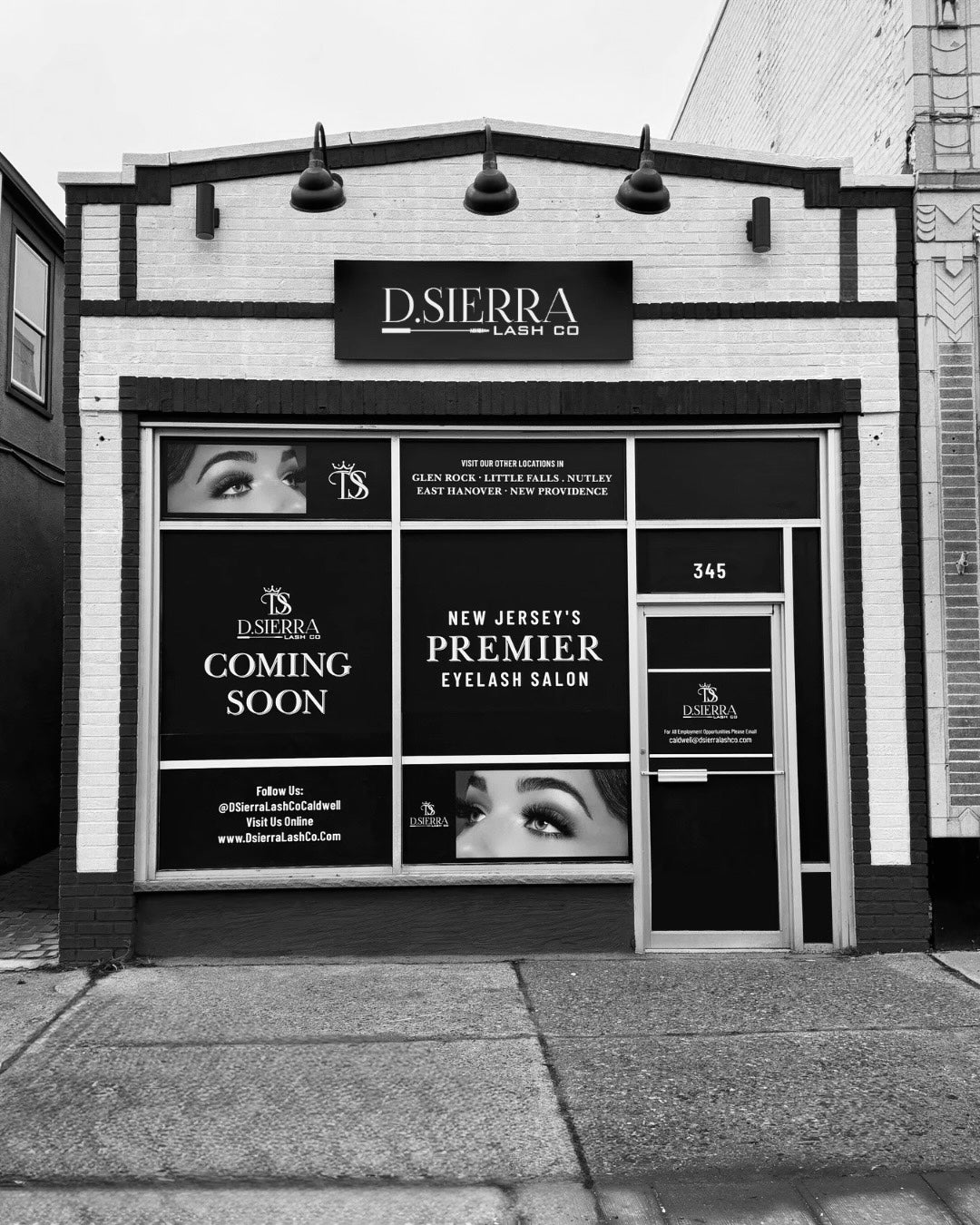 D.Sierra Lash Co. Caldwell storefront